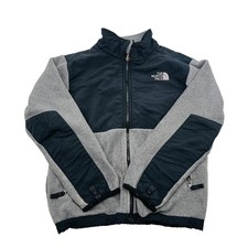 The North Face - Fleece Jacket Black  Gray Boys Medium 10/12