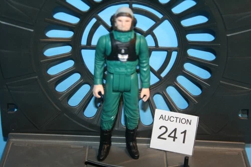 #241 VINTAGE STAR WARS LOOSE FIGURE A-WING PILOT 85 POTF LAST 17 KENNER
