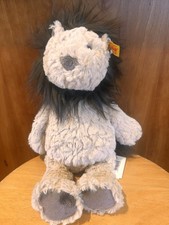 Steiff Soft Cuddly Friends Lionel Lion Plush 8" New With Tags Stuffed Animal NWT