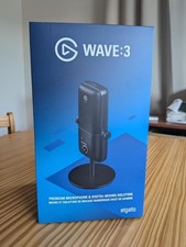 Elgato Wave 3 USB Condenser Microphone Black ...