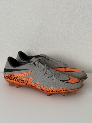 Nike Phantom サッカーシューズ オレンジ/グレー Nike Hypervenom Phantom Elite Gray Orange ACC Football Cleats