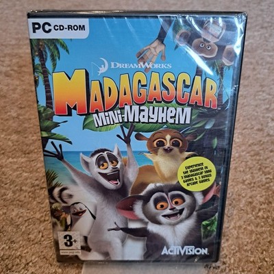 Activision DreamWorks Madagascar Mini-Mayhem PC CD-ROM Factory Sealed NEU