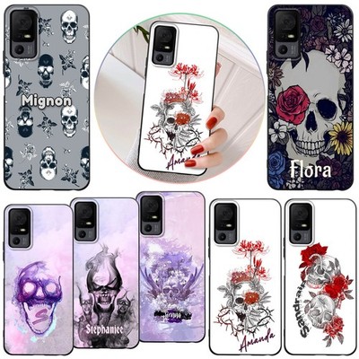 Skull Theme Customized TPU Case Cover For TCL 605 505 50 SE K33 T-Mobile Revvl 8