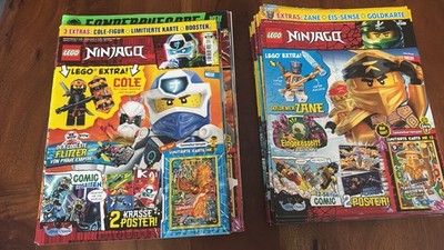 Je 1 Stück Lego Ninjago Comic Heft von Nummer 1-102