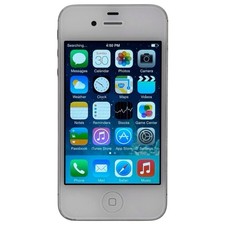 Apple iPhone 4 8GB A1349 White WORKS/READ