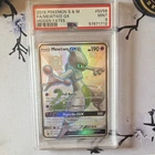 Pokemon 2019 Hidden Fates Shiny Vault Mewtwo GX SV59/SV94 FA Holo PSA 9