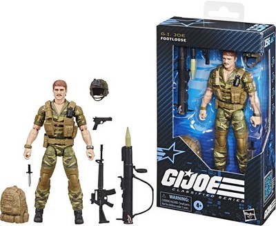 Hasbro Collectibles - G.I. Joe - Classified Series - #156, Footloose Action Figu