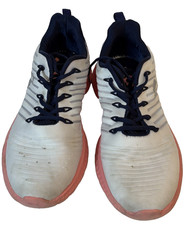 Zapatillas deportivas CHARLY Style #104-9723 para mujer blancas/corales/azules talla US 10