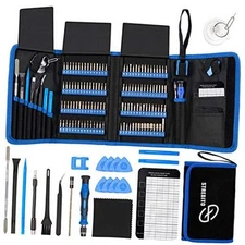  Electronics Precision Screwdriver Sets 142-Piece with 120 Bits Magnetic 