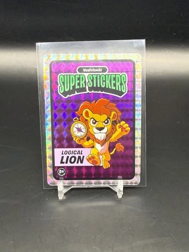 2025 Vee Friends Logical Lion Super Stickers Manga Series NB1