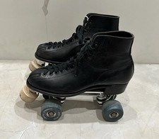 Hyde Leather Men's 6 black roller skates Sure Grip Century VGC