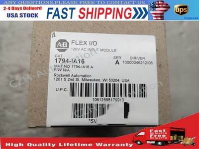 New Sealed Factory Allen Bradley AB 1794-IA16 Flex 16 Point Digital Input Module