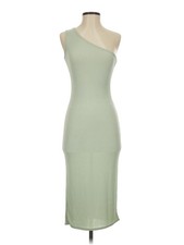 PrettyLittleThing Women Green Cocktail Dress 2
