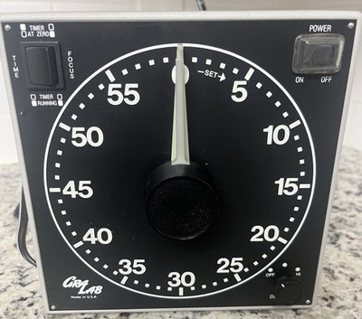 Gralab Professional Darkroom Timer Model 300 7/13/96 1 sec/60min.