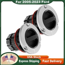 2x Front Manual Lock Hub Link for 2005-2023 Ford F250 F350 F450 F550 Super Duty