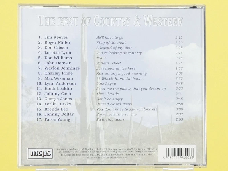 Country & Western - - - - - The Best Of - - - Original Artists - Bild 2 von 3