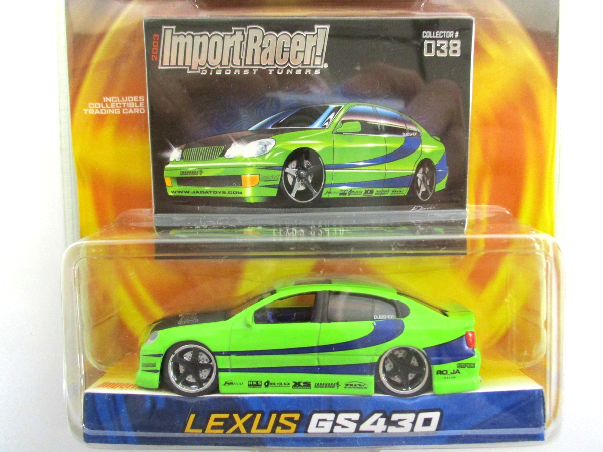 JADA - DUB CITY - IMPORT RACER - LOWERED LEXUS GS430 (GREEN) - 1