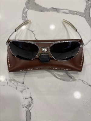 Vintage 1970s American Optical Aviator Sunglasses:  Pilot AO 5 1/2 Custom Case.