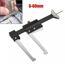 0-60mm Brake Disc Vernier Caliper Thickness Gauge Caliper Ruler Measuring Tool