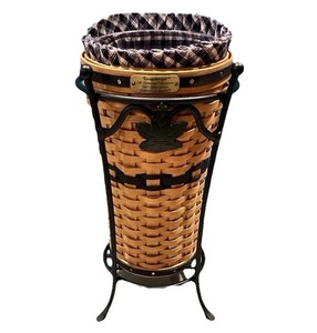 Longaberger JW Collection Miniature Umbrella Basket Liner Protector 2004