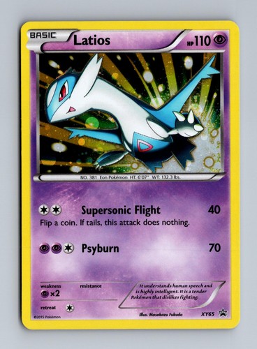 Latios PR XY65 Holo P LP