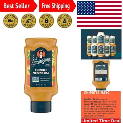 Elevate Your Dishes with Sir Kensington's 12oz Gluten-Free Chipotle Mayonnaise