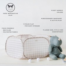 3 Sprouts Kids Ball Pit – Pop-Up Indoor Outdoor for Toddlers – Large Foldable