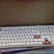 Abko MK108 Membrane Keyboard Oatmeal