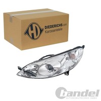 Diederichs Halogen Scheinwerfer Mit Lwr-Motor Links FüR Peugeot 407 | 4243981