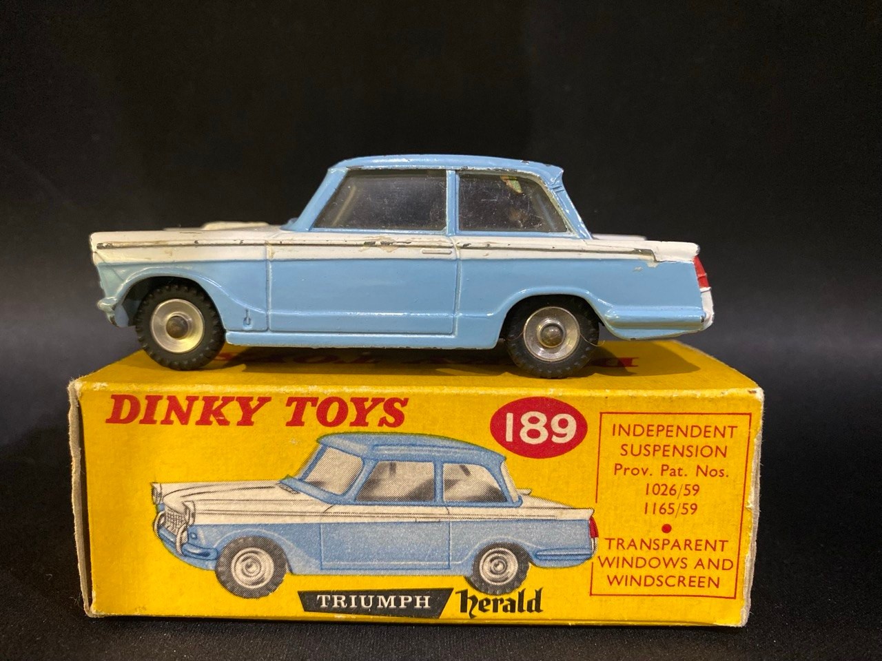 Dinky 189, Triumph Herald - Free Price Guide & Review