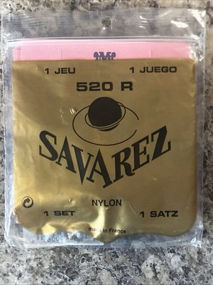 Savarez 520R Rectified Nylon High Tension Classical Guitar Strings France