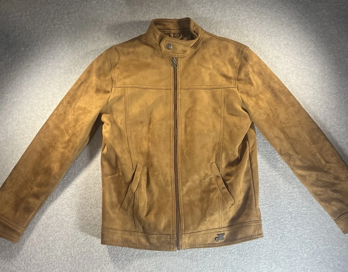 Armani Collezioni Brown Coats, Jackets & Vests Suede Outer Shell