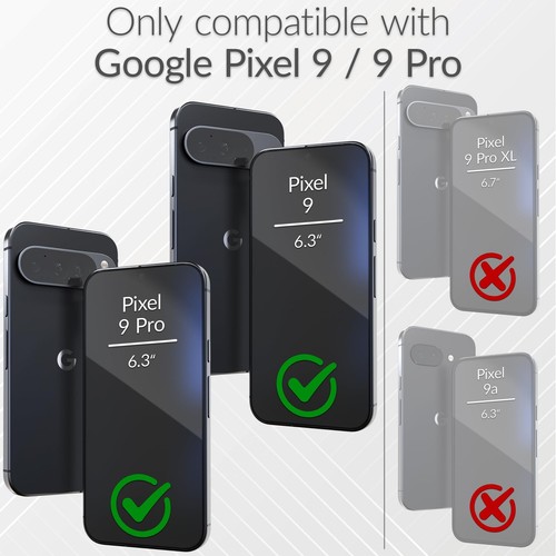 Dual Guard for Google Pixel 9 Case and Pixel 9 Pro Case, Shockproof Protectio... - Picture 2 of 7