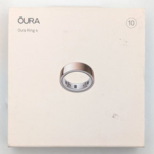 Oura Ring 4 Smart Ring Activity Tracker Size 10 in Rose Gold JZ90-54219-10