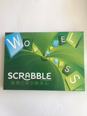 SCRABBLE ORIGINAL von MATTEL! NEUE AUSGABE! 100% VOLLSTÄNDIG, Neu!