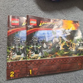 LEGO Indiana Jones Set 7623 Temple Escape 100% Complete w Instructions Retired