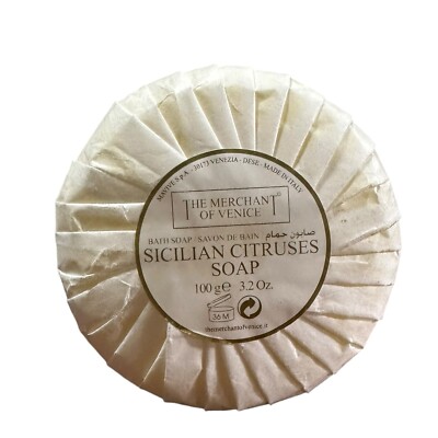 The Merchant of Venice Sandalwood Soap 100g Rare Find For U.S.A ~Made In Italy