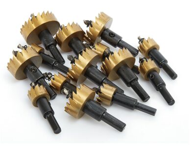 12mm-50mm HSS Drill Bit Hole Saw Tooth Set Stainless Steel Metal Alloy Cutter E | UK - Foto 13
