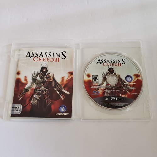 Assassin's Creed II 2 PS3 (Sony PlayStation 3 PS3) Complete CIB w/Manual - Picture 3 of 3