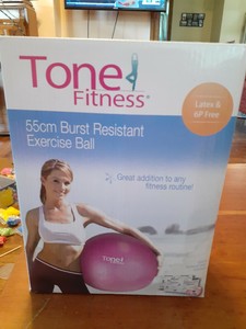 tone fitness exercise ball
