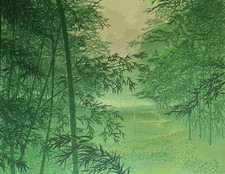 Tono Mucchi (Milano 1938) LITOGRAFIA OPERA GRAFICA PAESAGGIO FIRMA A MATITA RARO