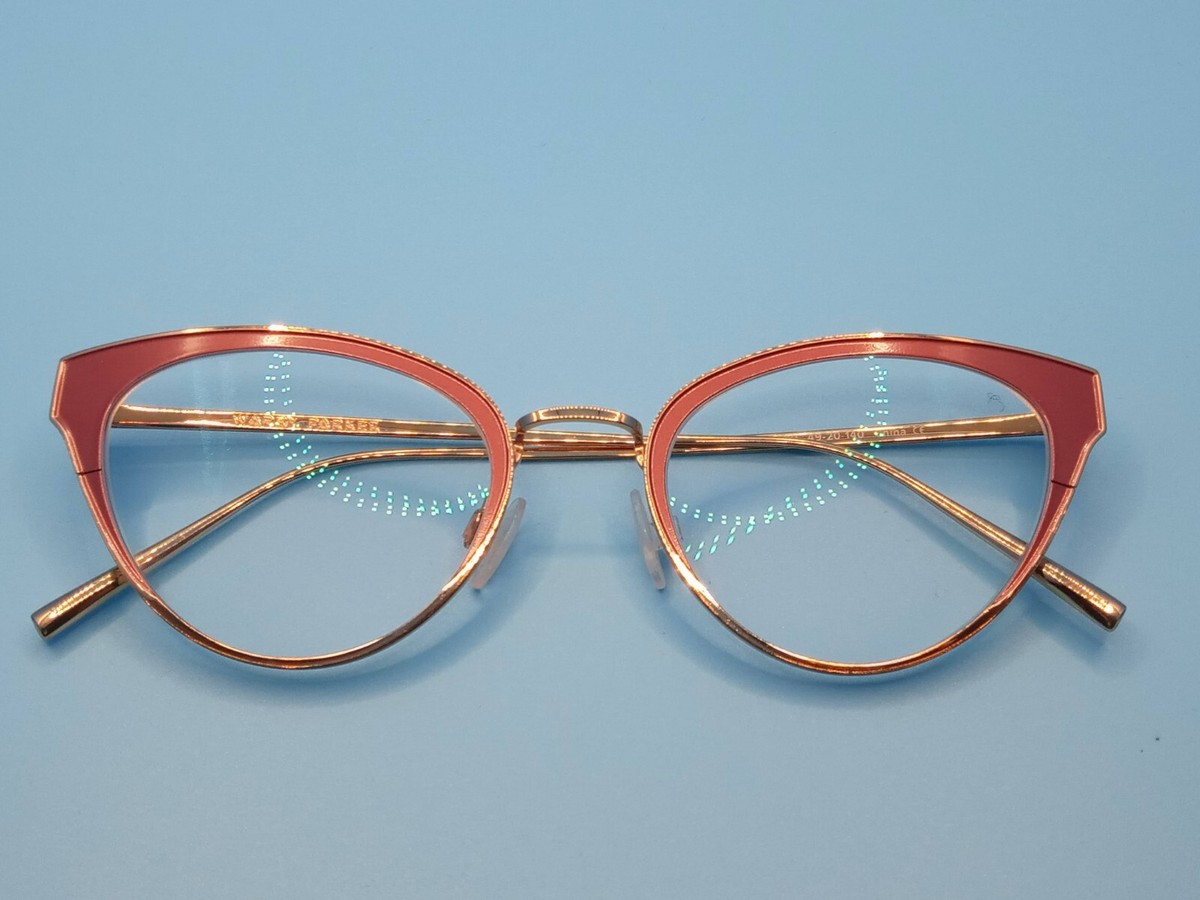 Warby Parker Loretta 3309 Cat Eye Pink & Gold 49[]20 140  display picture 3