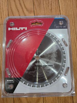NEW HILTI  6-1/2'' SCM Circular Saw Blade 5/8 arbor 40 Teeth
