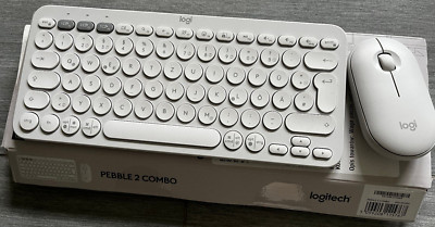 Logitech Pebble 2 Combo Weiß - Schlanke Multi-Device Bluetooth -Tastatur und ...