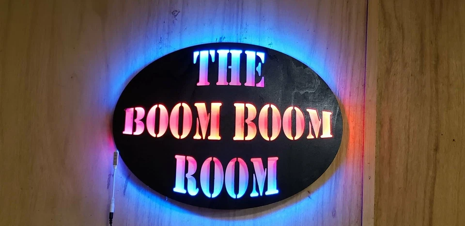 NEW! The Boom Boom Room, Man Cave, Boom Boom decor, Free ship - Image 3 of 4