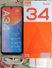 CELLULARE SMARTPHONE ZTE BLADE A34 64GB 8GB 4 + 4GB RAM NUOVO