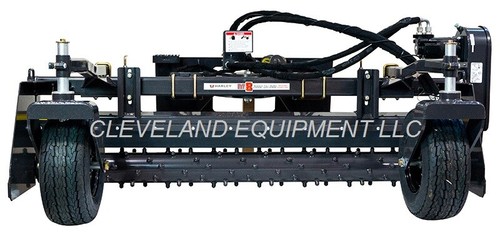 NEW 72" HARLEY POWER BOX RAKE SOIL CONDITIONER - Bobcat Cat Skid Steer Loader 6' - Picture 2 of 12