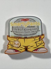 Melissa  Doug Smarty Pants Preschool Questions, 120 Card Travel Pack, Complete