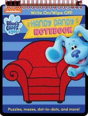 Nickelodeon Blue's Clues and You Handy Dandy Spiral Bound Activity Notebook,