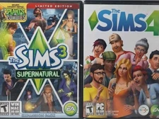 The Sims 4 The Sims 3 Supernatural PC Expansion Pack 2012 Complete